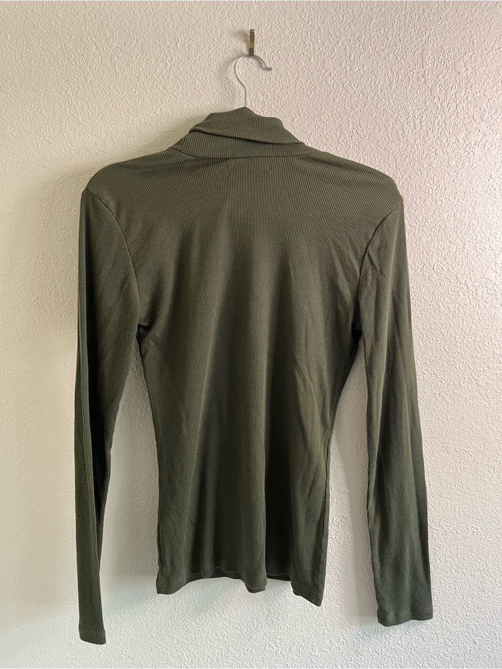 Derek Heart Olive Turtleneck Sweater - Picture 3 of 3